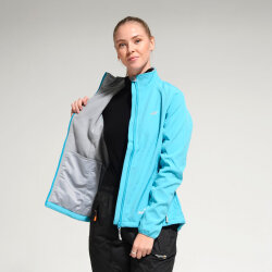 A&C Kadın Softshell Ceket-TURKUAZ - A&C (1)