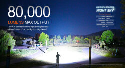 AceBeam X75 80000 Lümen El Feneri - 6