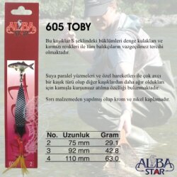 AlbaStar 605 No: 3 Sarı Olta Kaşığı - AlbaStar