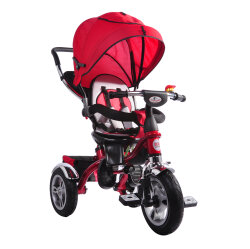 AndCar Ebeveyn Kontrollü İtmeli Çocuk Bisiklet-KIRMIZI - Andcar