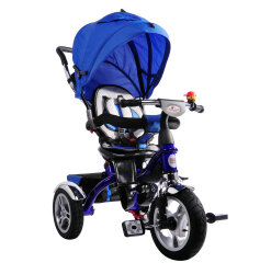 AndCar Ebeveyn Kontrollü İtmeli Çocuk Bisiklet-MAVİ - Andcar