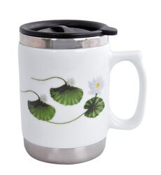 Andoutdoor - Andoutdoor AND30HP İçi Çelik Dışı Desenli Seramik Kupa Mug