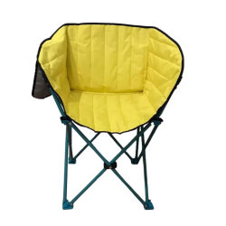 Andoutdoor Capello Katlanabilir Kamp Sandalyesi-SARI-SİYAH - Andoutdoor
