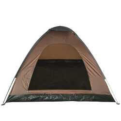 Andoutdoor - AndOutdoor Monodome 3 Kişilik Çadır-KAHVERENGİ