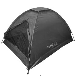 Andoutdoor Monodome B 3 Kişilik Kamp Çadırı-SİYAH - Andoutdoor