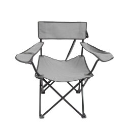 Andoutdoor Sun Pleasure Katlanır Kamp Sandalyesi-GRİ - 1