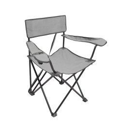 Andoutdoor Sun Pleasure Katlanır Kamp Sandalyesi-GRİ - Andoutdoor (1)