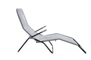 Andoutdoor Tumbona Katlanır Şezlong-GRİ - 2
