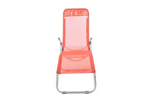 Andoutdoor Tumbona Katlanır Şezlong-KIRMIZI - 3