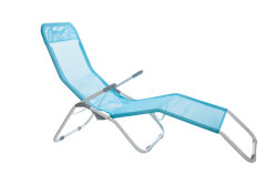 Andoutdoor Tumbona Katlanır Şezlong-MAVİ - Andoutdoor