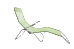 Andoutdoor Tumbona Katlanır Şezlong-YEŞİL - 2