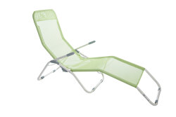 Andoutdoor Tumbona Katlanır Şezlong-YEŞİL - Andoutdoor