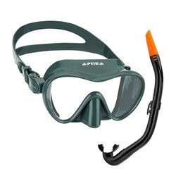 Apnea - Apnea Royal Green Maske Şnorkel Set-YEŞİL