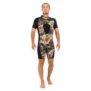 Apnea Shorty Dalış Elbisesi-SİYAH - 1