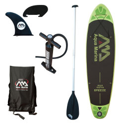 Aqua Marina Breeze iSUP-Stand-Up 3m/10cm Thickness Kürekli Paddle Board - Aqua Marina