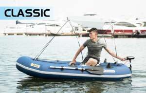 Aqua Marina Classic Advanced Fishing Boat With Electric Motor T-18 - 1