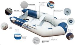 Aqua Marina - Aqua Marina Deluxe Sports Boat 2.5M With Slat Deck Floor (1)