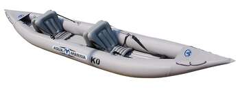 Aqua Marina K0 Leisure Kayak-2 Person-Inflatable Floor