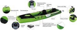 Aqua Marina X.P.L.R.Multifunction Kayak Air Deck+T-18 Motor - Aqua Marina