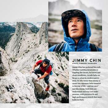 Arcade Illusion Jimmy Chin Kemer-SİYAH