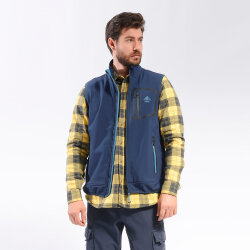 Berg Assam Erkek Yelek-LACİVERT - Berg