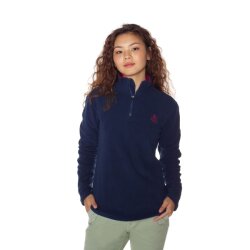 Berg Kluane Yarım Fermuar Kadın Polar-LACİVERT - Berg