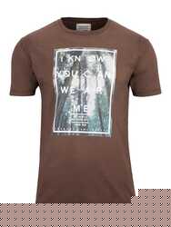 Berg - Berg Manu Erkek T-Shirt-KAHVERENGİ