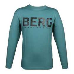 Berg - Berg Okmok Uzunkollu Erkek T-Shirt-MAVİ