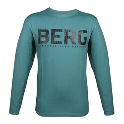 Berg - Berg Okmok Uzunkollu Erkek T-Shirt-MAVİ