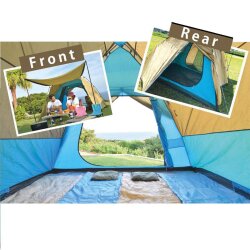 BreezeTime GoGoNature D6 Otomatik Çadır-BEJ - 3