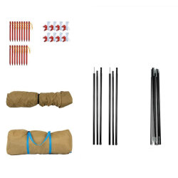 BreezeTime GoGoNature D6 Otomatik Çadır-BEJ - 7