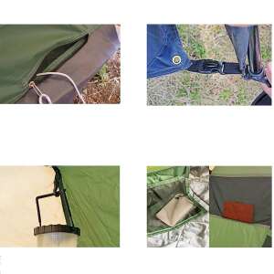 BreezeTime GoGoNature D6 Otomatik Çadır-BEJ - 5