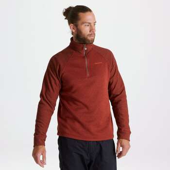 Craghoppers Barker HZ Fleece Erkek Polar-BORDO