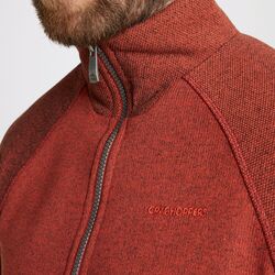 Craghoppers Barker HZ Fleece Erkek Polar-BORDO - Thumbnail