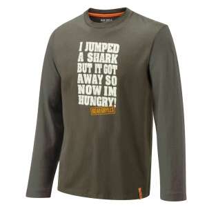 Craghoppers Bear Grylls Shark Uzunkollu Erkek T-Shirt-HAKİ - 1