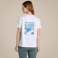 Craghoppers Bistort SS Kadın T-Shirt-BEYAZ - 4