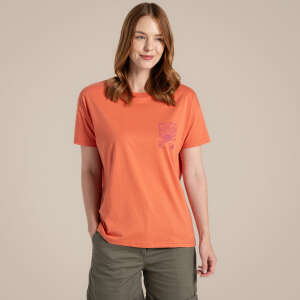 Craghoppers Bistort SS Kadın T-Shirt-TURUNCU - 3