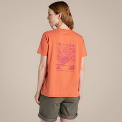 Craghoppers Bistort SS Kadın T-Shirt-TURUNCU - 4