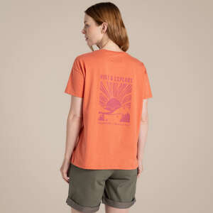 Craghoppers Bistort SS Kadın T-Shirt-TURUNCU - 4