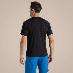 Craghoppers Dynamic SS Erkek T-Shirt-SİYAH - 4