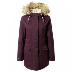 Craghoppers Inga Kadın Parka Ceket-BORDO - Craghoppers
