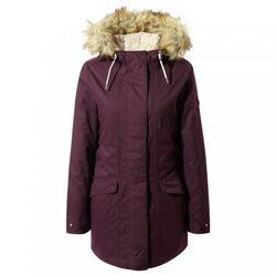 Craghoppers - Craghoppers Inga Kadın Parka Ceket-BORDO