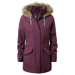 Craghoppers Josefine Kadın Parka Ceket-BORDO - Craghoppers