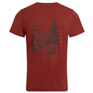 Craghoppers Lucent II SS Erkek T-Shirt-BORDO - 2