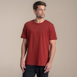 Craghoppers Lucent II SS Erkek T-Shirt-BORDO - 3