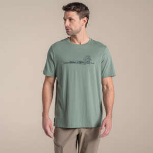 Craghoppers Sabden SS Erkek T-Shirt-YEŞİL - 2