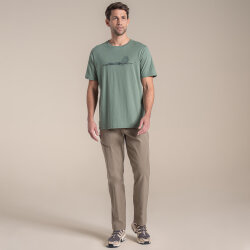 Craghoppers Sabden SS Erkek T-Shirt-YEŞİL - 4