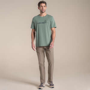 Craghoppers Sabden SS Erkek T-Shirt-YEŞİL - 4
