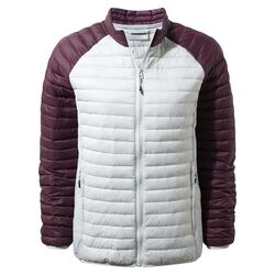 Craghoppers - Craghoppers Venta Lite II Kadın Ceket-BORDO-BEYAZ