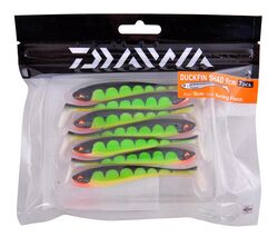 Daiwa - Daiwa Duck Fin 9cm Burning Perch Silikon Yem